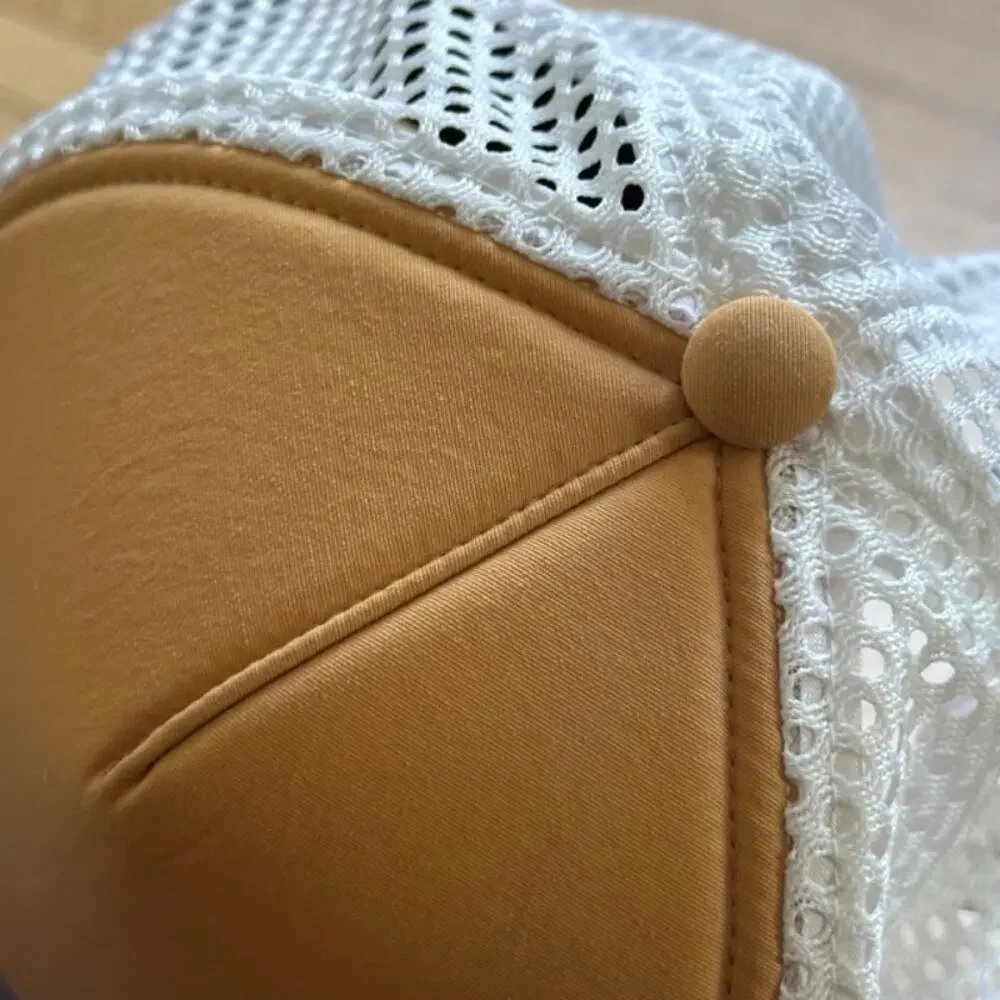Patagonia Duckbill Trucker Hat NWOT Lavender Gold - Picture 5 of 6